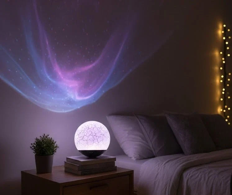 Music Moon Light Bluetooth Speaker Lamp
